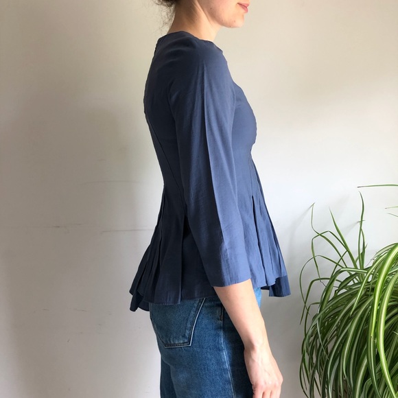 COS tailored asymmetrical top - Picture 2 of 5